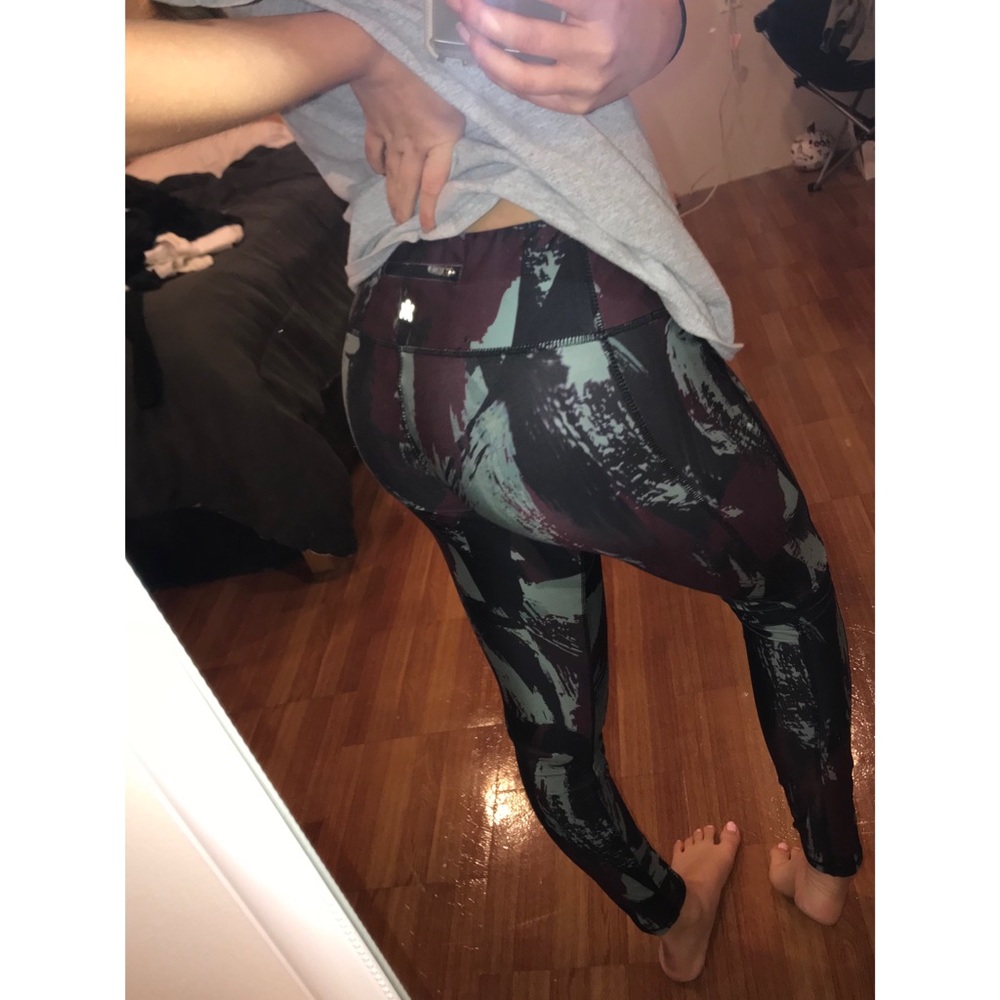 Workout Gym Leggings Fun Pattern